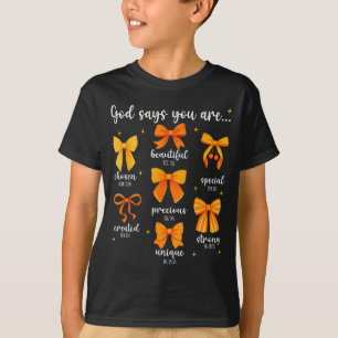 Camiseta Dios dice que eres coqueta del la biblia cristiana