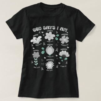 Camiseta Dios dice que soy cristiano torrente cerebral