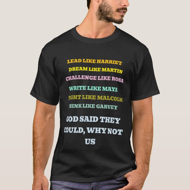 CAMISETA DIOS DIJO (Anverso)