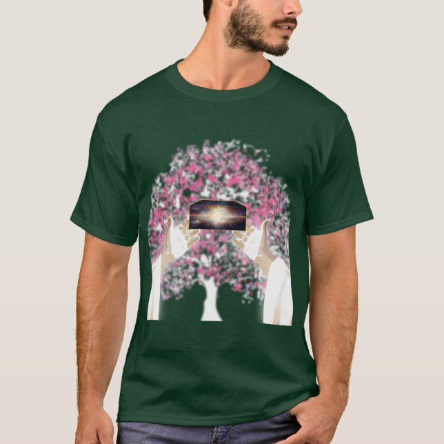 Camiseta Dios dijo: "Que haya luz. (Anverso)