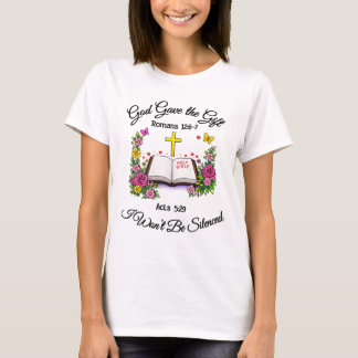 Camiseta Dios dio el regalo No me callaré