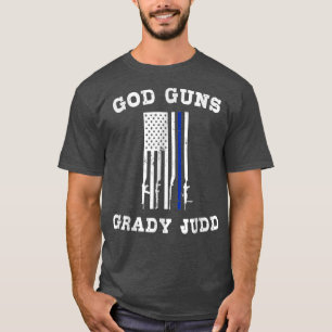 Camiseta Dios dispara a Grady Judd Bandera Estadounidense F