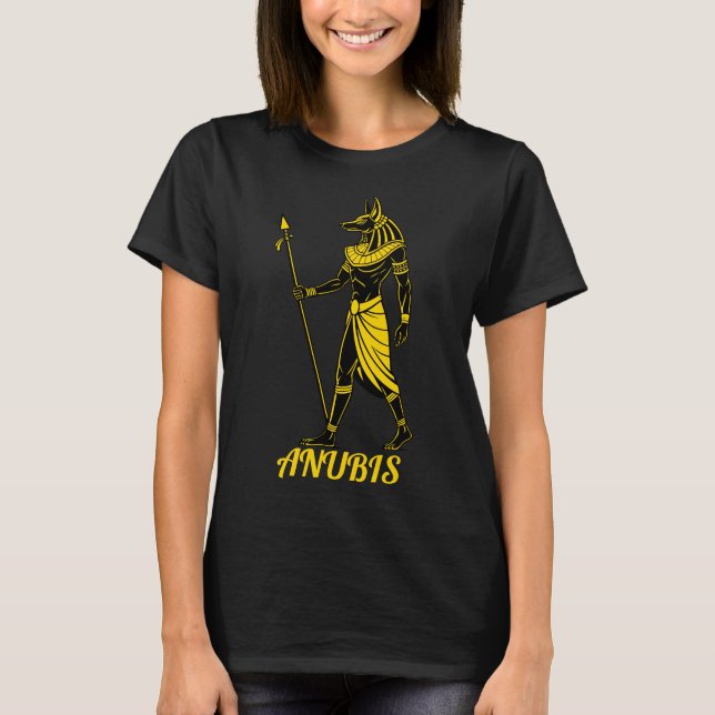 Camiseta Dios Egipcio Anubis (Anverso)