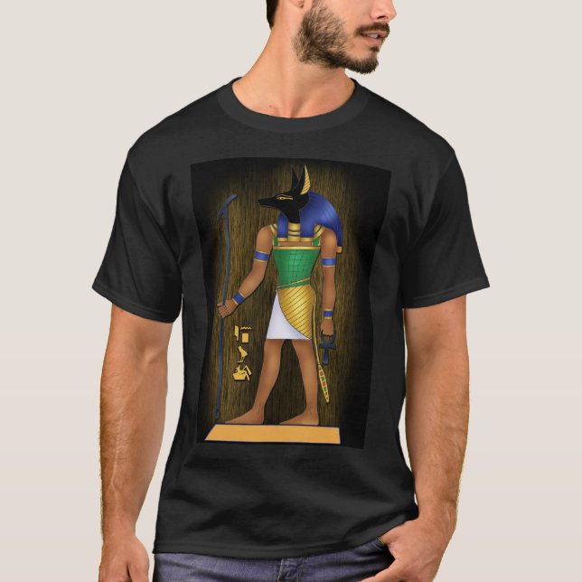 Camiseta Dios egipcio Anubis T-Shirt (Anverso)