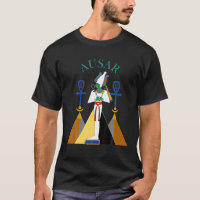 Dios egipcio Osiris Ausar Kemet Kemetic T Shirt
