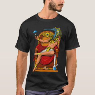 Camiseta Dios Egipcio Psicodélico Thoth