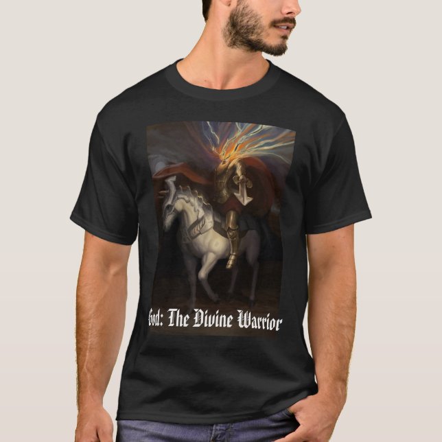Camiseta Dios: El guerrero divino (Anverso)