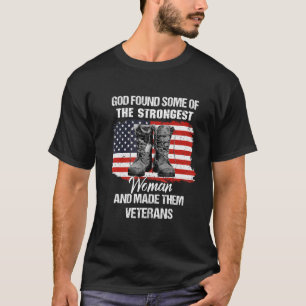 Camiseta Dios Encontró A Algunas De Las Mujeres Más Fuertes
