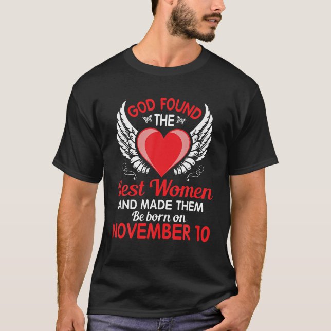 Camiseta Dios encontró a las mejores mujeres (Anverso)