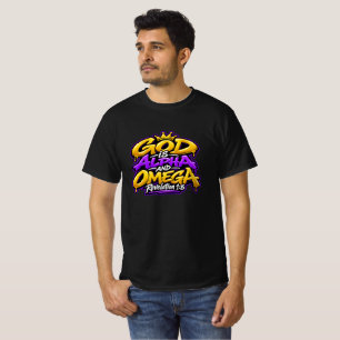 Camiseta Dios es Alfa y Omega