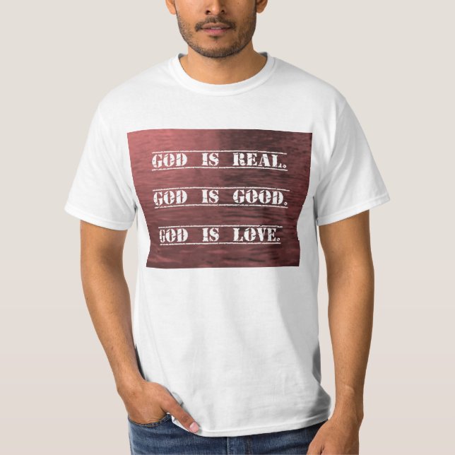 Camiseta Dios es amor (Anverso)