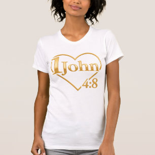 Camiseta Dios es amor - 1 Juan 4:8 de All43
