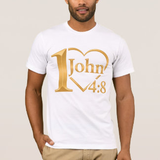 Camiseta Dios es amor - 1 Juan 4:8 de All43