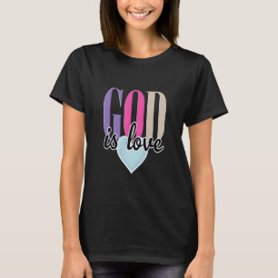 Camiseta Dios es amor Iglesia Inspiradora de la fe 2013 Spi