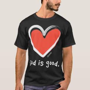 Camiseta Dios es amor por la buena fe cristiana