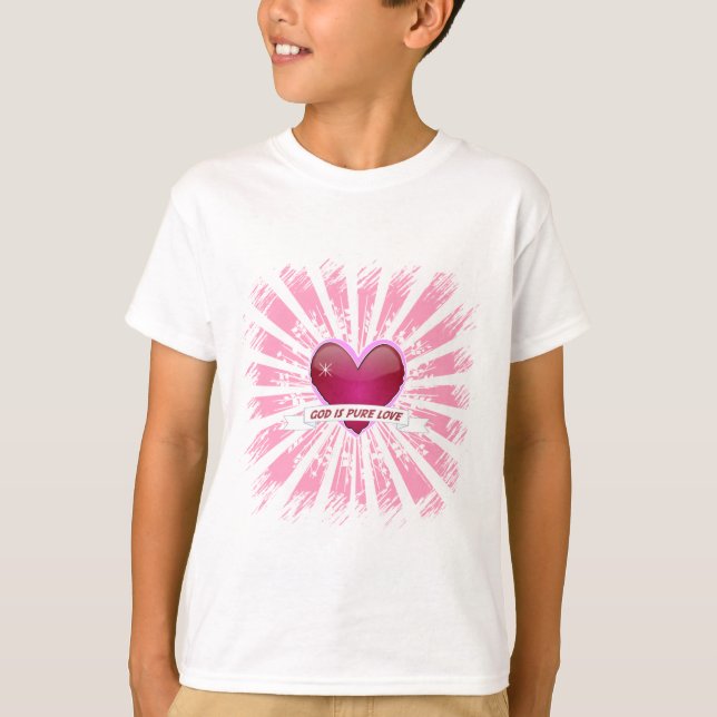 Camiseta Dios es amor puro (Anverso)