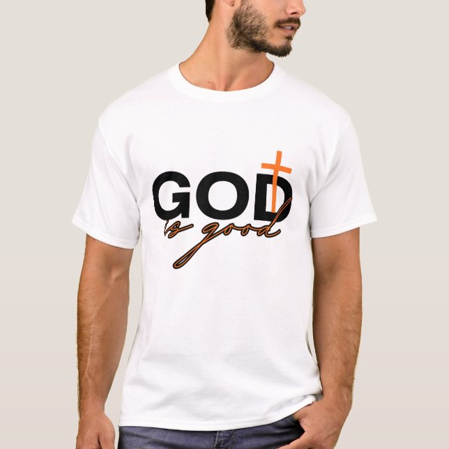 Camiseta Dios es bueno (Anverso)