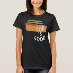 Camiseta Dios es bueno - Cita cristiana simple y poderosa