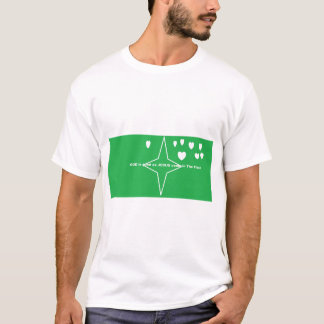 Camiseta DIOS es bueno como JESÚS vino en carne con corazon