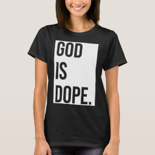 Camiseta Dios es creyente de fe cristiana divertida