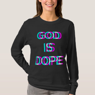 Camiseta Dios es creyente de la fe cristiana en los papas