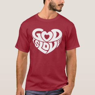 Camiseta Dios es cristiano de Guay de la escritura del