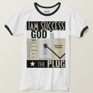 CAMISETA DIOS ES EL ENCHUFE