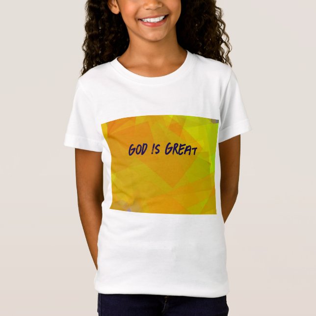 Camiseta Dios es grande (Anverso)