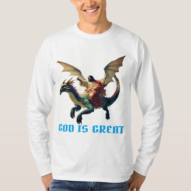 Camiseta Dios es grande (Anverso)