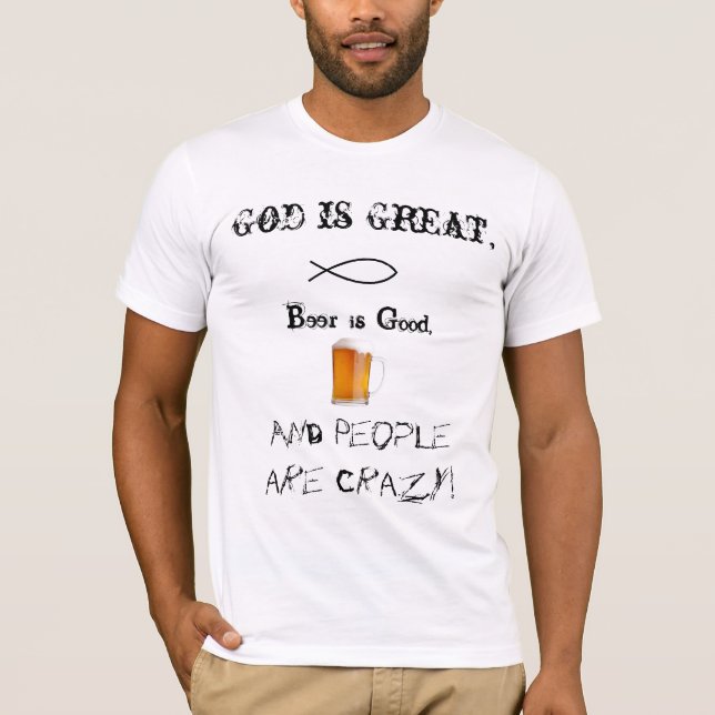 Camiseta Dios es grande (Anverso)