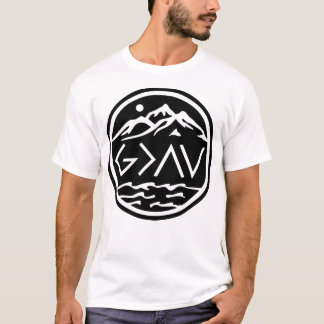 Camiseta Dios es más grande que las Montañas y los Valles