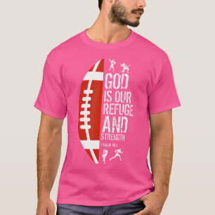 Camiseta Dios Es Nuestra Fuerza Refugio Salmo 461 Jesús