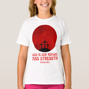 Camiseta Dios es nuestro refugio y fortaleza