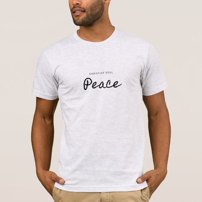 Camiseta Dios es paz (Anverso)