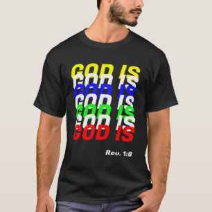 Camiseta Dios es - Rev 1 8 Religioso 2