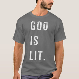 Camiseta Dios es un regalo para los hombres cristianos livi