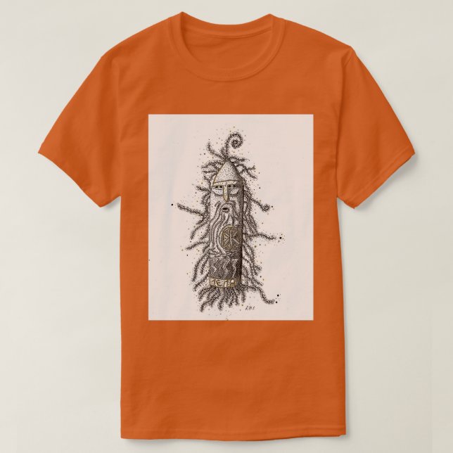 Camiseta dios eslavo (Diseño del anverso)