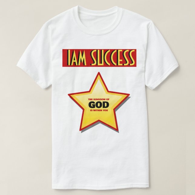 CAMISETA DIOS ESTÁ DENTRO (Diseño del anverso)