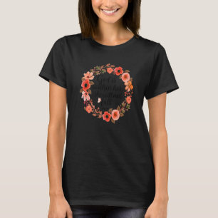 Camiseta Dios está dentro de ella No caerá 46 5 Guerra Flor