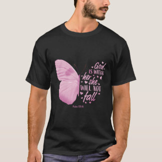 Camiseta Dios Está Dentro De Ella No Caerá Christian Sayi