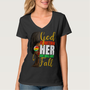 Camiseta Dios Está Dentro De Ella No Caerá Salmo 465 Quot