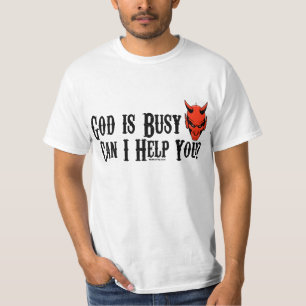 Camiseta Dios está ocupado