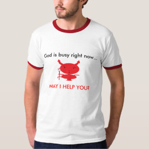 Camiseta Dios está ocupado