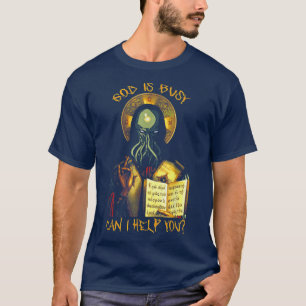 Camiseta Dios Está Ocupado ¿Puedo Ayudarte?