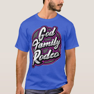 Camiseta Dios, familia y Rodeo 