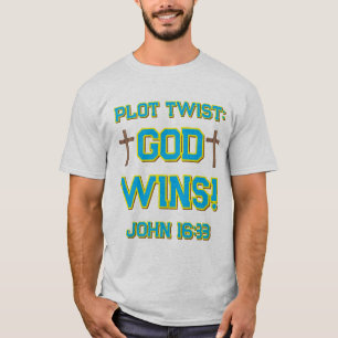 Camiseta Dios gana