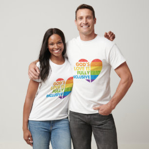 Camiseta Dios Gay Cristiano Lgbt