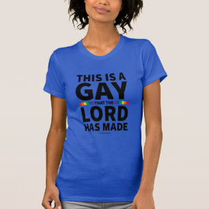 Camiseta Dios gay hizo