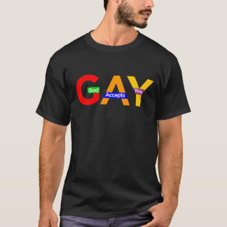 Camiseta Dios GAY le acepta