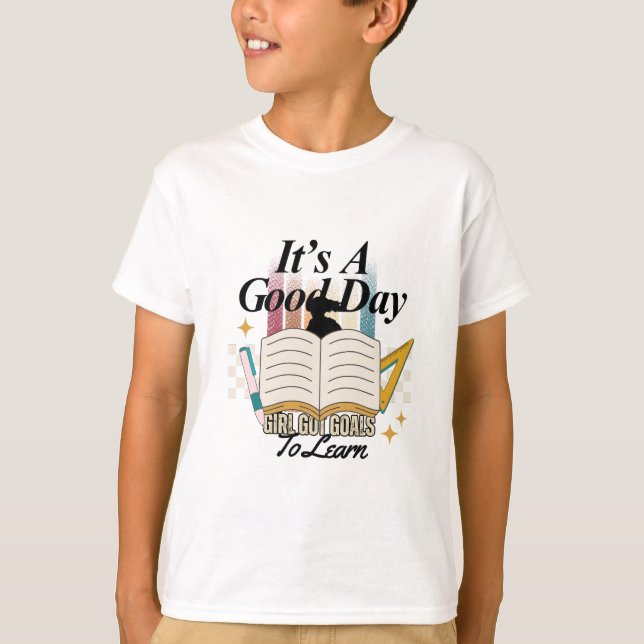 Camiseta dios golas para aprender (Anverso)